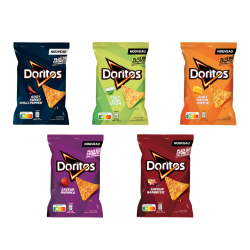 Pack 5 Doritos Aromatisées | Milleproduits.com : bonbons, chocolats, snacks en ligne à prix grossiste