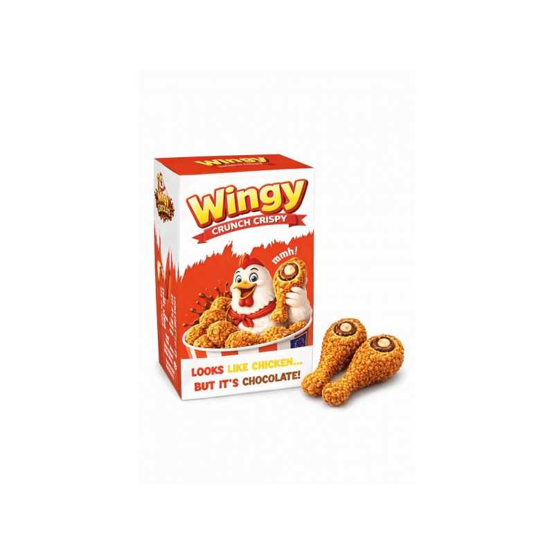 12 Chicken Wingy Chocolate 50G | Milleproduits.com : bonbons, chocolats, snacks en ligne à prix grossiste