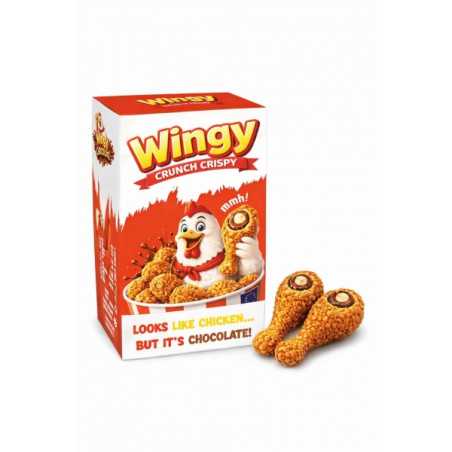 12 Chicken Wingy Chocolate 50G | Milleproduits.com : bonbons, chocolats, snacks en ligne à prix grossiste