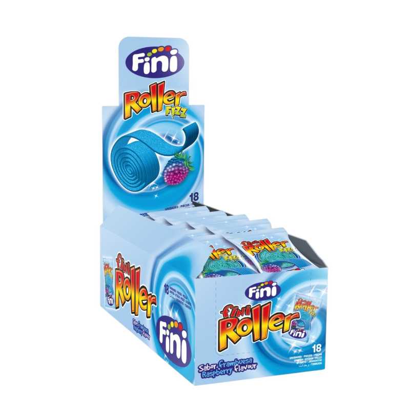 18 Bonbons Fini Roller Framboise | Milleproduits.com : boonbons, chocolats, snacks en ligne à prix grossiste