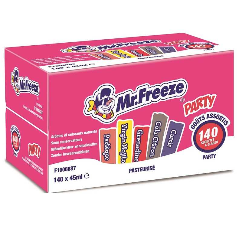 Congélateur Mr Freeze + 13 Cartons Offerts | Milleproduits.com : bonbons, chocolats, snacks en ligne à prix grossiste