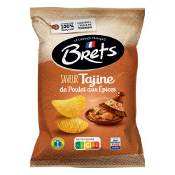 10 Chips Bret's Tajine Poulet et épices 125g | Milleproduits.com : bonbons, chocolats, snacks en ligne à prix grossiste