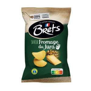 14 Chips Bret's Fromage du Jura Pocket 45g | Milleproduits.com : bonbons, chocolats, snacks en ligne à prix grossiste
