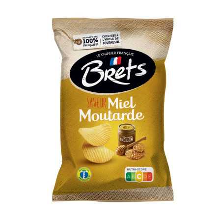 18 Chips Bret's Miel Moutarde Pocket 45g | Milleproduits.com : bonbons, chocolats, snacks en ligne à prix grossiste