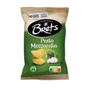18 Chips Bret's Pesto Mozza Pocket 45g | Milleproduits.com : bonbons, chocolats, snacks en ligne à prix grossiste