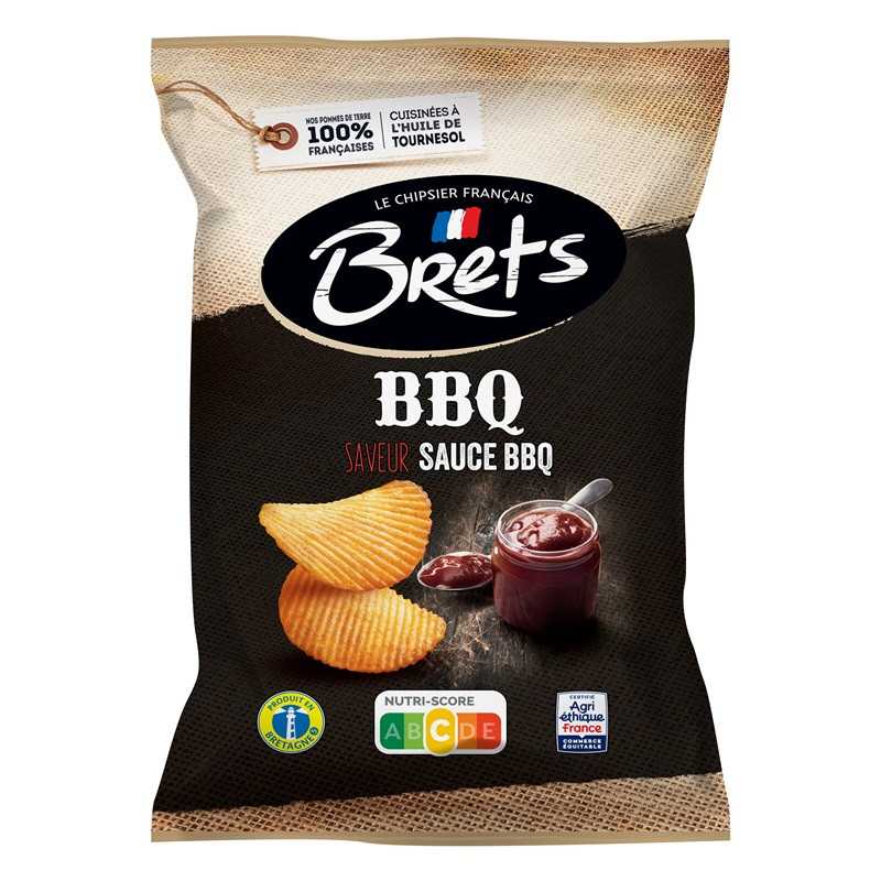 Pack Chips Bret's Saveurs 2026 | 80 sachets 125g | Milleproduits : grossiste en ligne