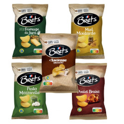 Pack Chips Bret's Pocket | 68 Sachets 40G | Milleproduits.com : bonbons, chocolats, snacks en ligne à prix grossiste