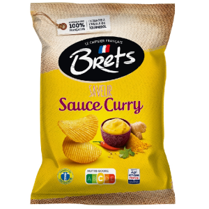 10 Chips Bret's Curry 125g
 | Milleproduits.com : bonbons, chocolats, snacks en ligne à prix grossiste