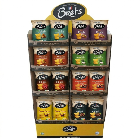 Pack Chips Bret's Saveurs Exotiques | Milleproduits.com : bonbons, chocolats, snacks en ligne à prix grossiste