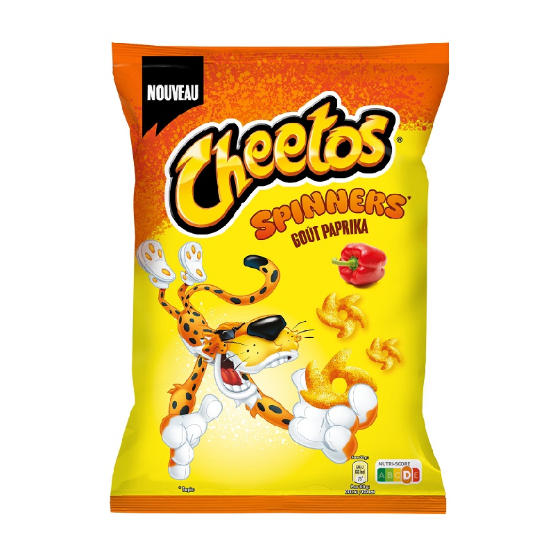 20 Cheetos Spinners Parprika 90g | Milleproduits.com : bonbons, chocolats, snacks en ligne à prix grossiste