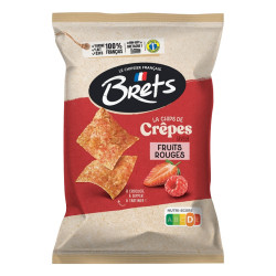 12 Chips de Crêpes Bret's Fruits Rouges 100G | Milleproduits.com : bonbons, snacks, chocolats en ligne à prix grossiste