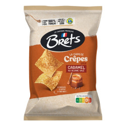 12 Chips de Crêpes Bret's Beurre Salé 100G | Milleproduits.com : bonbons, snacks, chocolats en ligne à prix grossiste