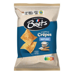 12 Chips de Crêpes Bret's Nature 100G | Milleproduits.com : bonbons, snacks, chocolats en ligne à prix grossiste