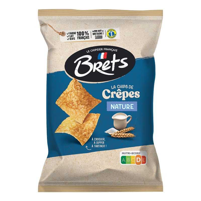 12 Chips de Crêpes Bret's Nature 100G | Milleproduits.com : bonbons, snacks, chocolats en ligne à prix grossiste