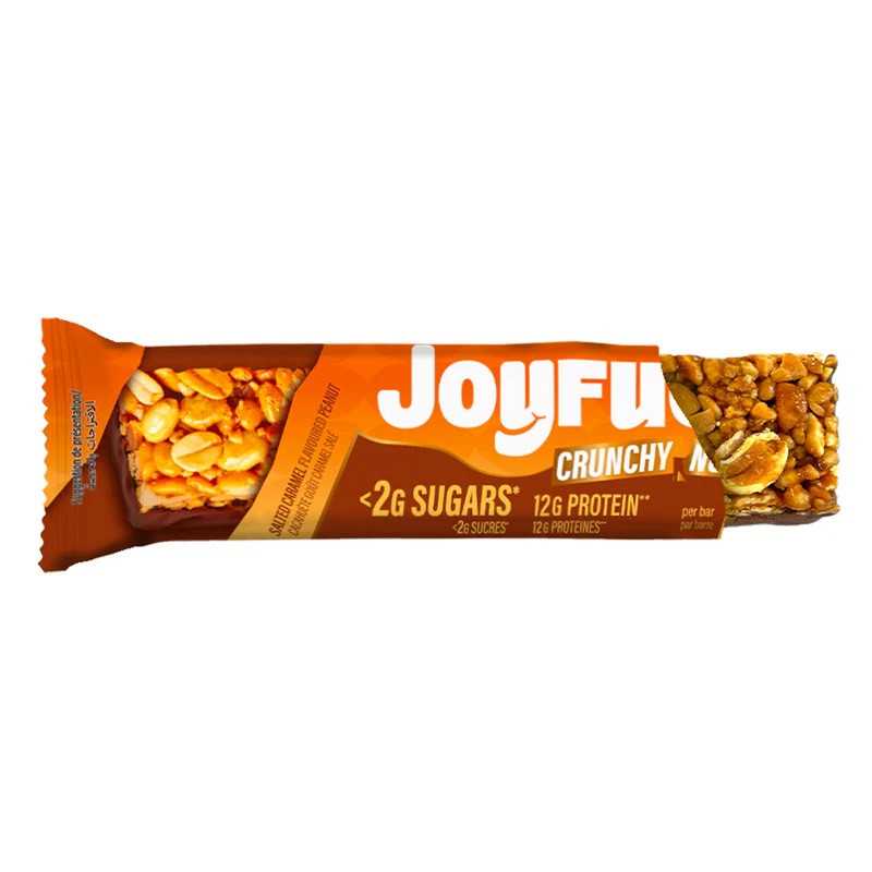 12 Joyfuel Crunchy Cacahuète 47G | Milleproduits : bonbons, chocolats, snacks en ligne à prix grossiste