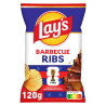24 Chips Lay's FIFA BBQ Ribs 120G | Milleproduits.com : bonbons, chocolats, snacks en ligne à prix grossiste