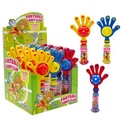 12 Football Candy Clap | Milleproduits.com : bonbons, chocolats, snacks en ligne à prix grossiste