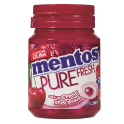 6 Boîtes Mentos Pure Fresh Cerise | Milleproduits.com : bonbons, chocolats, snacks en ligne à prix grossiste