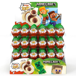 72 Kinder Joy Minecraft | Milleproduits.com : bonbons, chocolats, snacks en ligne à prix grossiste