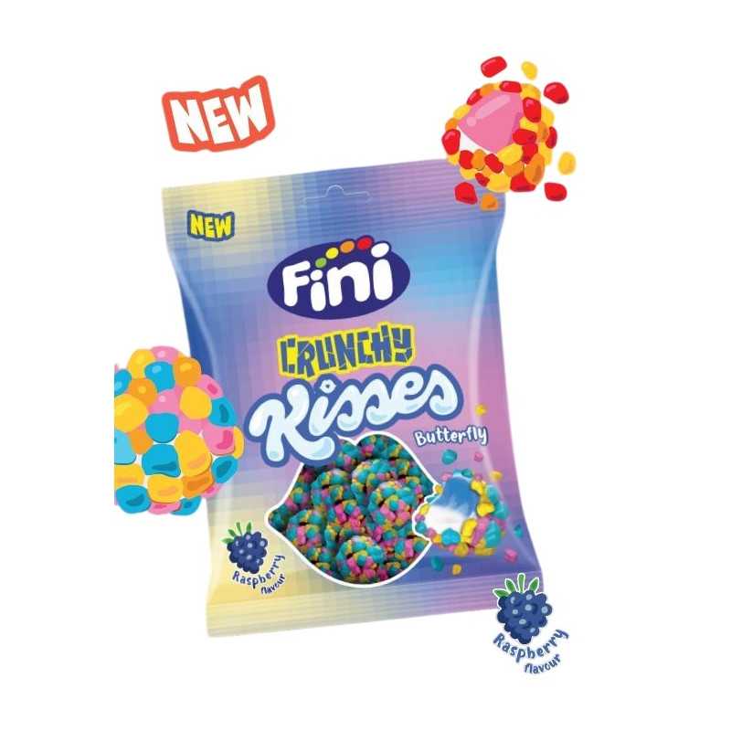 12 Sachets Fini Crunchy Butterfly 90G | Milleproduits.com : bonbons, chocolats, snacks en ligne à prix grossiste