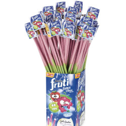 140 Poppi Fruity - Pailles géantes | Milleproduits.com : bonbons, chocolats, snacks en ligne à prix grossiste