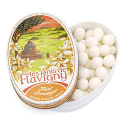 12 Boîtes Anis de Flavigny Parfum Fleur d'Oranger | Milleproduits.com : vos bonbons et chocolats préférés à prix grossiste