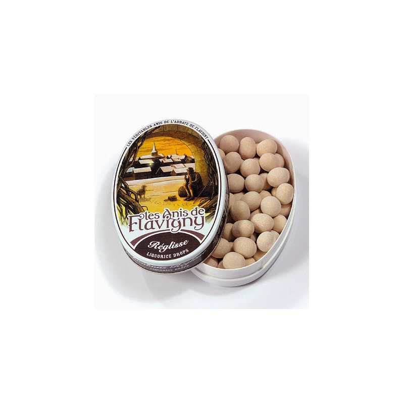 12 Anis de Flavigny Parfum Réglisse 50g | Milleproduits.com : bonbons, chocolats, snacks en ligne à prix grossiste
