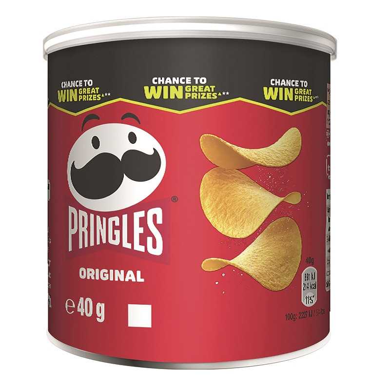 12 Pringles Original  40g | Milleproduits.com : vos bonbons et chocolats préférés à prix grossiste