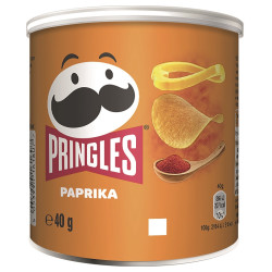 12 Pringles Classic Paprika 40g | Milleproduits.com : vos bonbons et chocolats préférés à prix grossiste