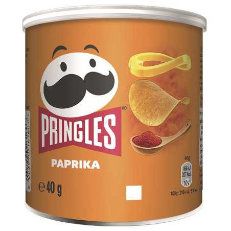 12 Pringles Classic Paprika 40g | Milleproduits.com : vos bonbons et chocolats préférés à prix grossiste