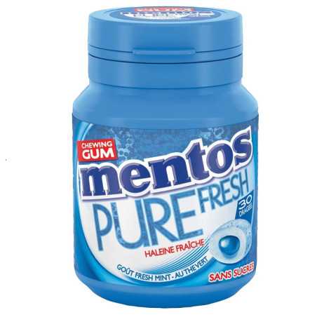 6 Boîtes Mentos Pure Fresh Freshmint | Milleproduits.com : vos bonbons et chocolats préférés à prix grossiste
