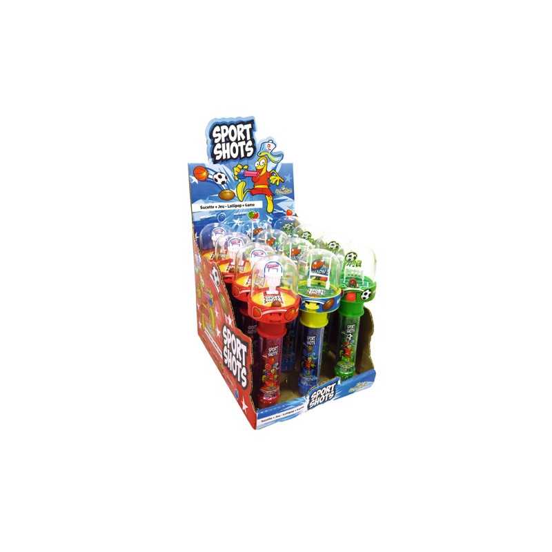 12 Funny Candy Sport Shots | Milleproduits.com : bonbons, chocolats, snacks en ligne à prix grossiste