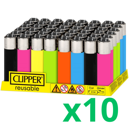 480 Clipper Micro Unis Fluo | Milleproduits.com : bonbons, chocolats, snacks en ligne à prix grossiste