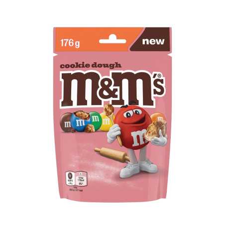 30 Sachets M&M's Cookie Dough 176G | Milleproduits.com : bonbons, chocolats, snacks en ligne à prix grossiste