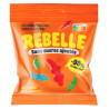 12 Sachets Rebelle Crocodiles Sans Sucre 50g | Milleproduits.com : bonbons, chocolats, snacks en ligne à prix grossiste
