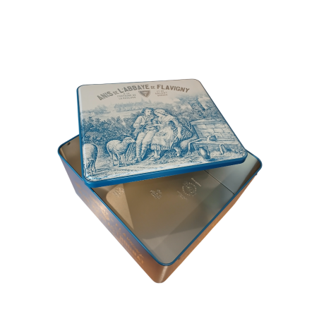 Boîte métallique Anis de Flavigny | Milleproduits.com : bonbons, chocolats, snacks en ligne à prix grossiste