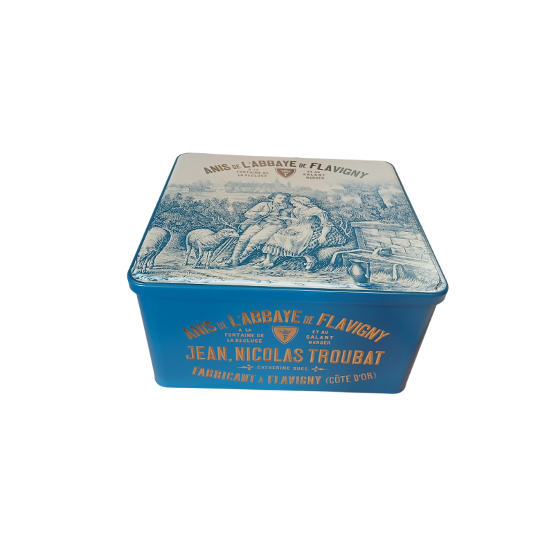 Boîte métallique Anis de Flavigny | Milleproduits.com : bonbons, chocolats, snacks en ligne à prix grossiste