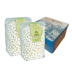 Boîte métallique Anis de Flavigny | Milleproduits.com : bonbons, chocolats, snacks en ligne à prix grossiste