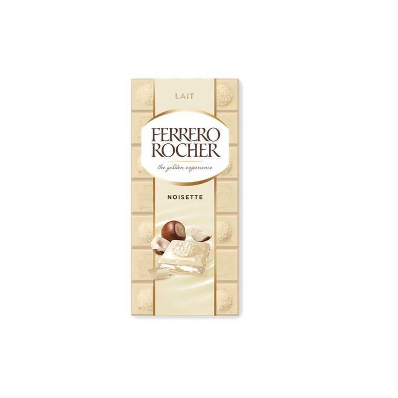 18 Tablettes Rocher Blanc 90G | Milleproduits.com : bonbons, chocolats, snacks en ligne à prix grossiste