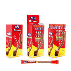 50 Shooter Pailles Cola | Milleproduits.com : bonbons, chocolats, snacks en ligne à prix grossiste