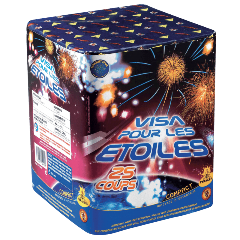 Artifices Compact Visa pour les Etoiles Artifices Compact Visa pour les Etoiles
