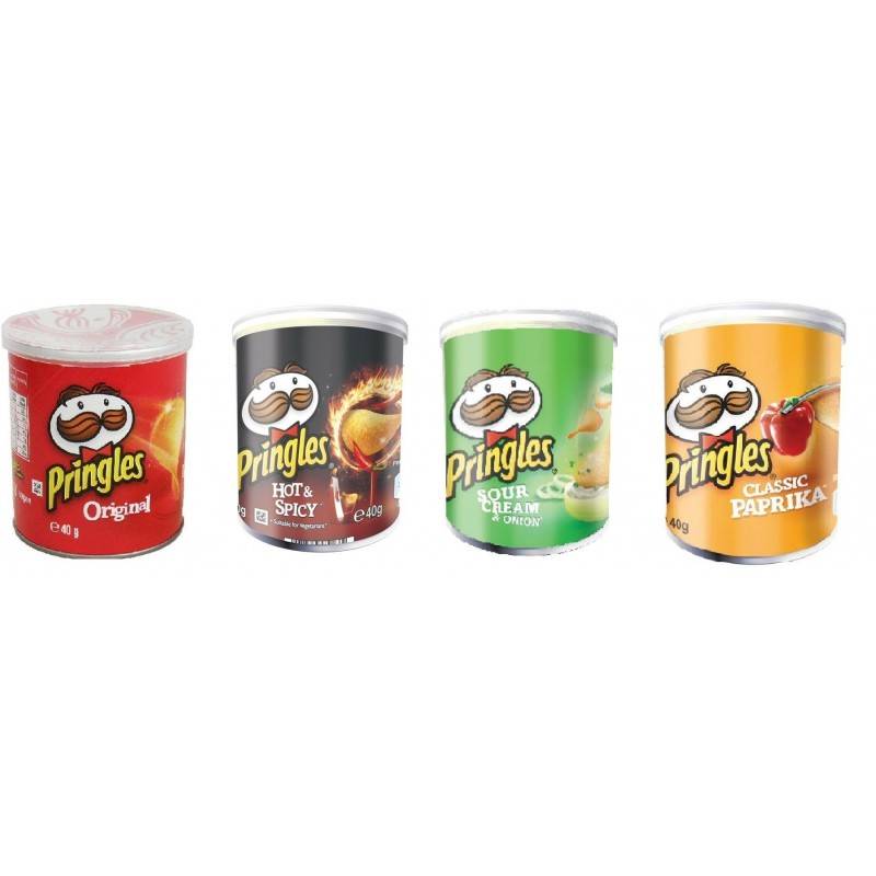 12 Pringles Sour Original  40g | Milleproduits.com : vos bonbons et chocolats préférés à prix grossiste