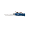 Couteau Opinel N°8 Baroudeur Bleu Inox