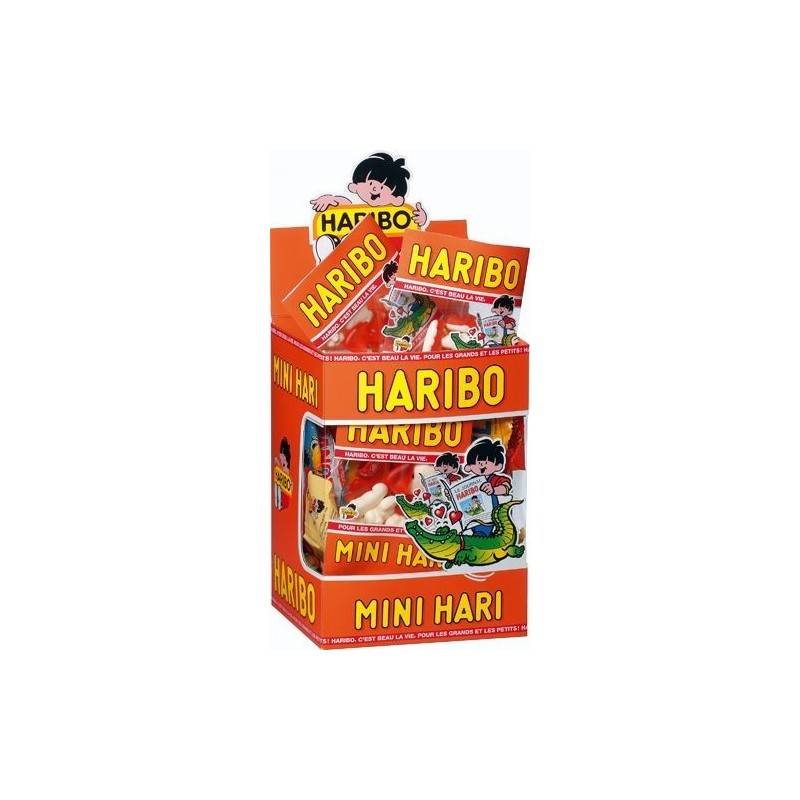 Lot de 12 Tubos Haribo Mini Sachet | Milleproduits.com : vos bonbons et chocolats préférés en ligne à prix grossiste