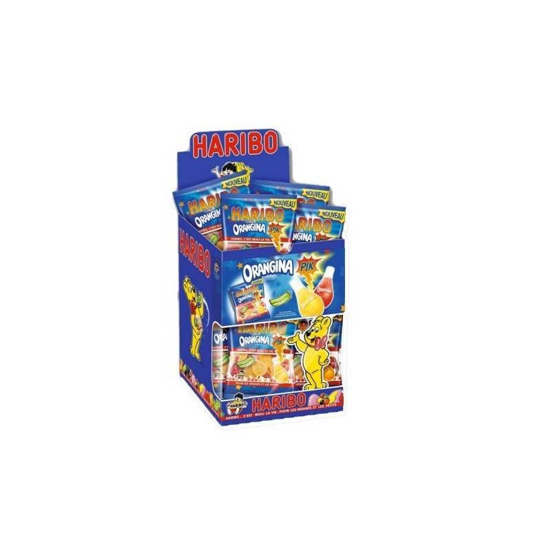 Lot de 12 Tubos Haribo Mini Sachet | Milleproduits.com : vos bonbons et chocolats préférés en ligne à prix grossiste