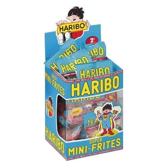 Lot de 12 Boîtes Haribo Mini Sachets - Sachets Haribo 40g - Milleproduits