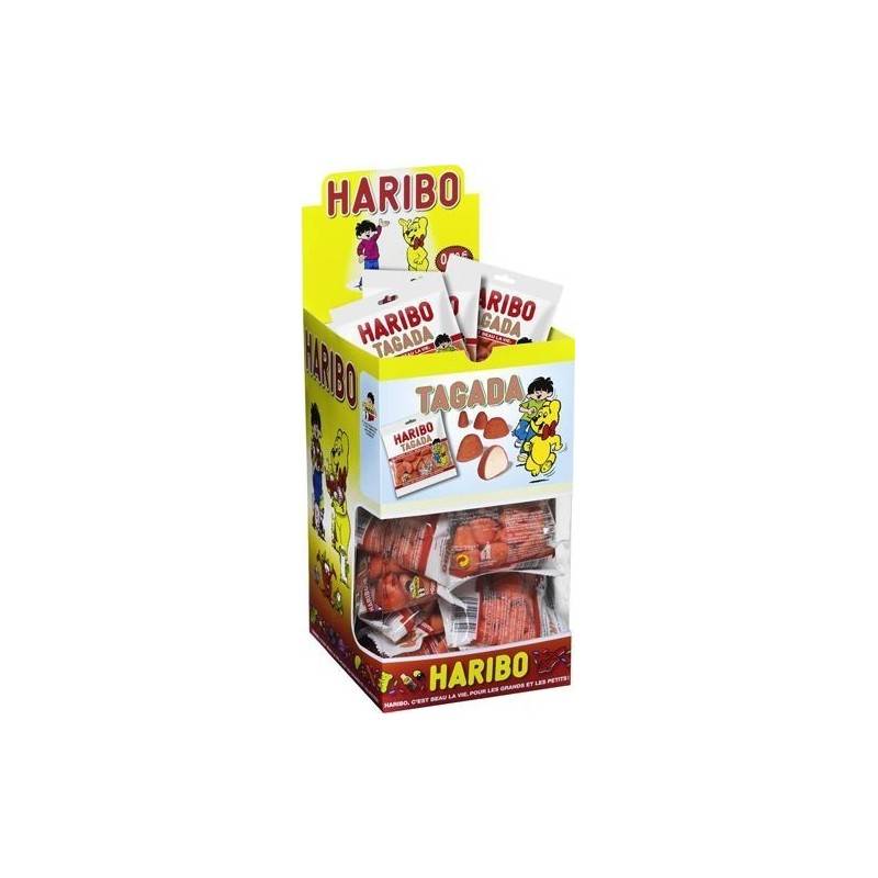 Lot de 12 Tubos Haribo Mini Sachet | Milleproduits.com : vos bonbons et chocolats préférés en ligne à prix grossiste