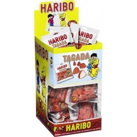 Lot de 12 Tubos Haribo Mini Sachet