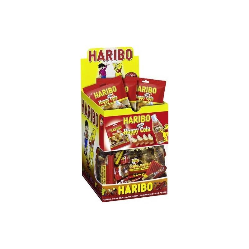 Lot de 12 Tubos Haribo Mini Sachet | Milleproduits.com : vos bonbons et chocolats préférés en ligne à prix grossiste