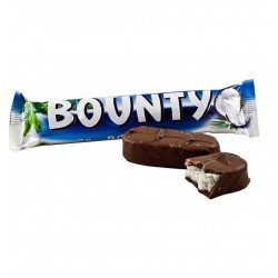 24 Bounty Lait 57g | Milleproduits.com : vos bonbons et chocolats préférés à prix grossiste !
